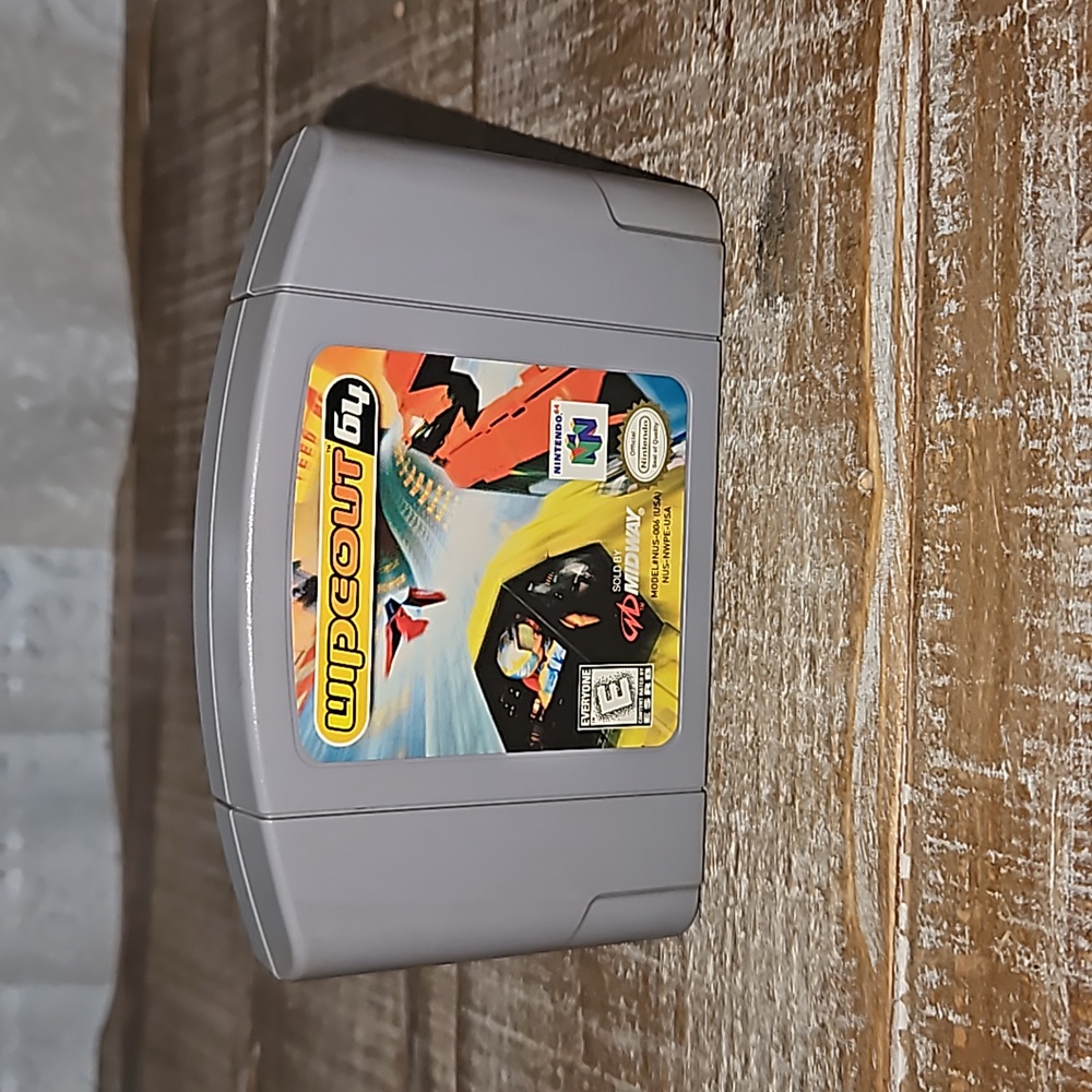 Vintage | Nintendo 64 "Wipeout 64" Game Pak Video Game